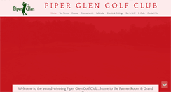 Desktop Screenshot of piperglen.com